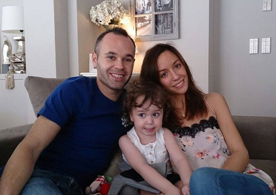 Andrés Iniesta anuncia que será padre por segunda vez