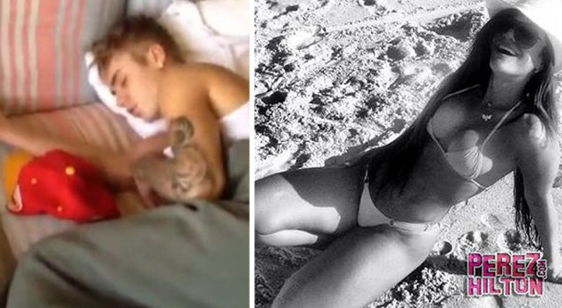 “Dama de compañía” graba a Justin Bieber en la cama (Video)