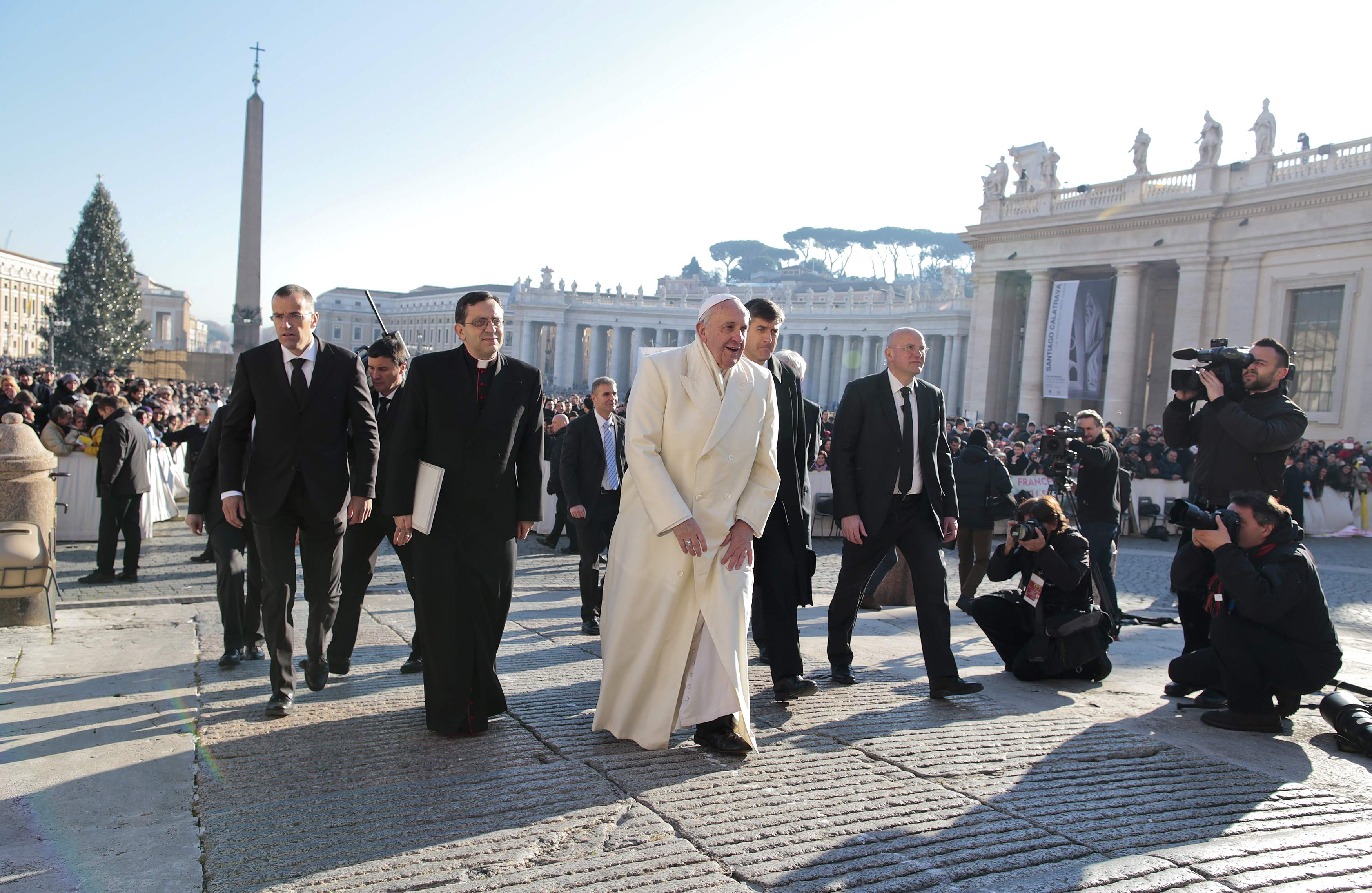 El papa afirma que el cristiano que se pavonea en realidad es un pagano