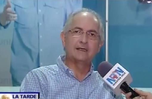 Ledezma: La dignidad de los venezolanos no se subasta