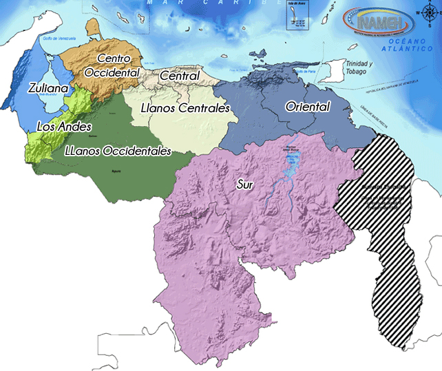 Precipitaciones este miércoles en regiones Sur, Andes y Centro Occidental