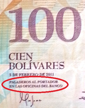 Billete100VEF Pagaderosalportador