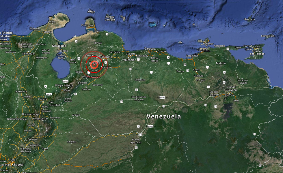 Sismo de 5.2 y varias réplicas se registran en El Tocuyo