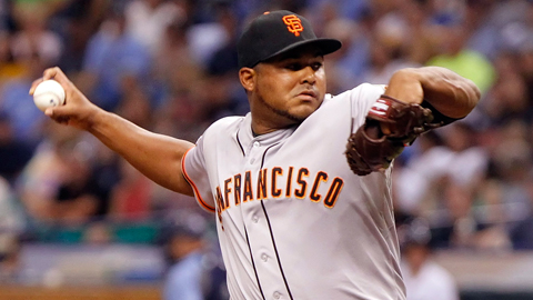 Jean Machí quiere ganarse un puesto en el bullpen de los Gigantes de San Francisco