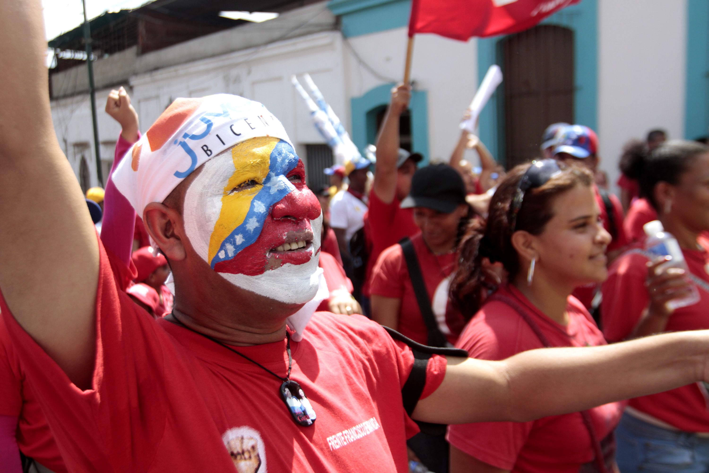 Así marchó el oficialismo este 12F (FOTOS)