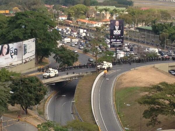GNB despliega la artillería pesada en Altamira (Foto)