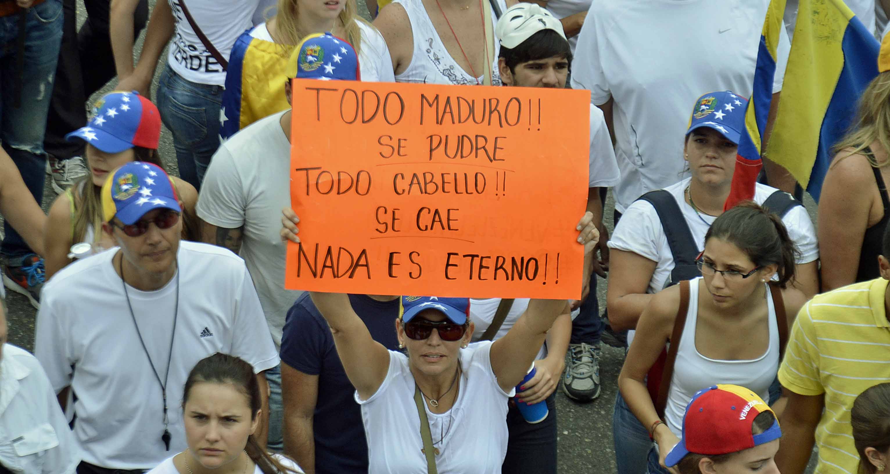 Las mejores pancartas de la marcha caraqueña por la paz