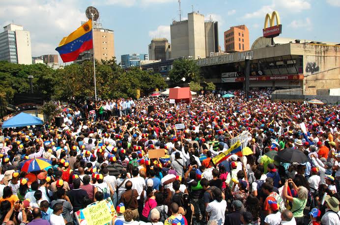 #UnidadEnLaCalle dio espaldarazo a Machado, Ceballos y Scarano