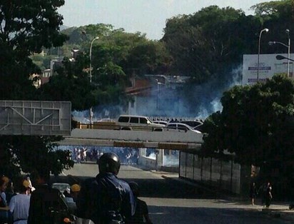 GNB reprime también en Las Mercedes este #22M (Foto)