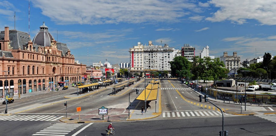 Argentina amaneció paralizada este 10A por paro nacional (Fotos)