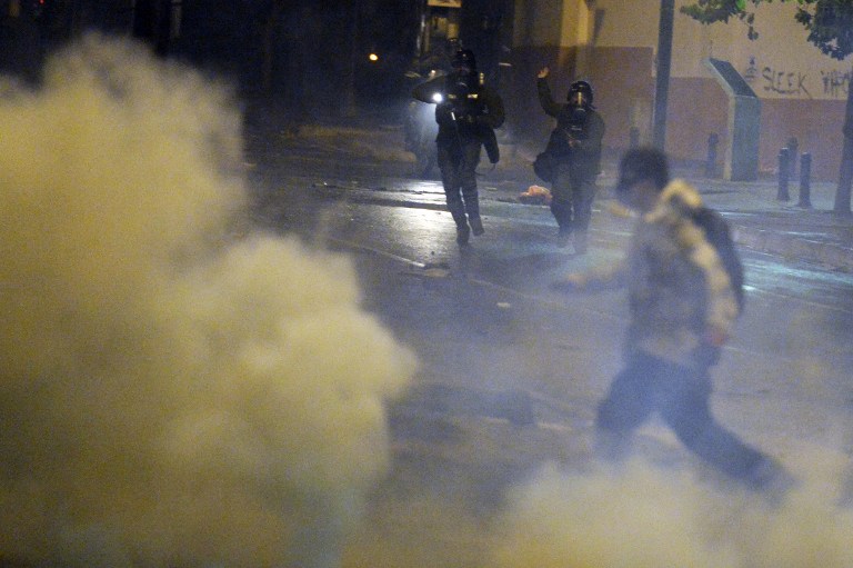 Estas son las fotos de los enfrentamientos en Chacao del 2A