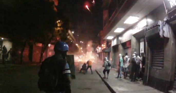 No es el año nuevo chino son las protestas en Chacao (Video)