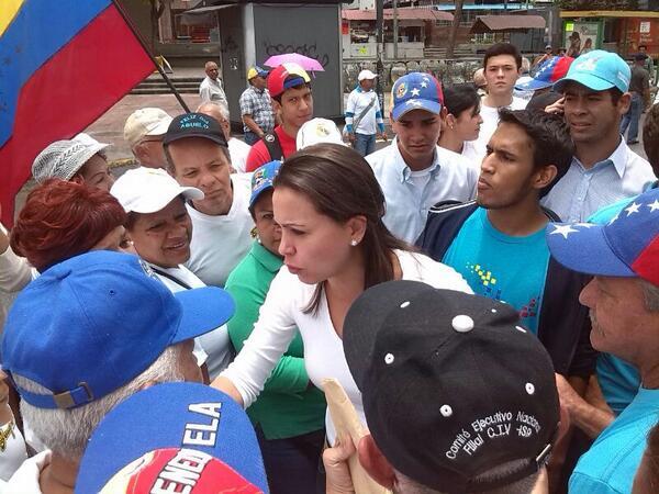 María Corina Machado: Los jóvenes le arrebataron la careta al régimen (Fotos)