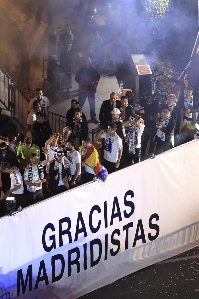 Real Madrid conquistó la Champions y los madridistas la Cibeles (FOTOS)