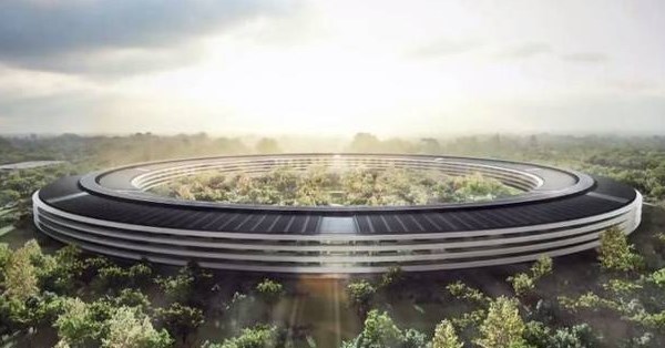 ¿A quién no le gustaría trabajar en este lugar?.. Así serán las nuevas oficinas de Apple (Foto)