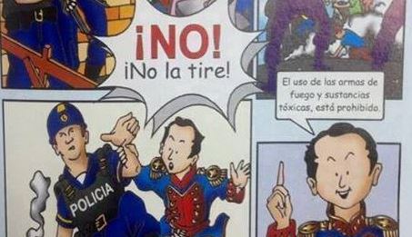 La Constitución ilustrada, sacada por el Gobierno, con la que ahora se hacen los locos ¡PATRIA!