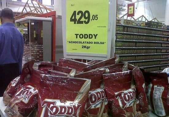 ¿No quieres un Toddy?… 430 bolos la bolsa de dos kilos (independencia alimentaria)