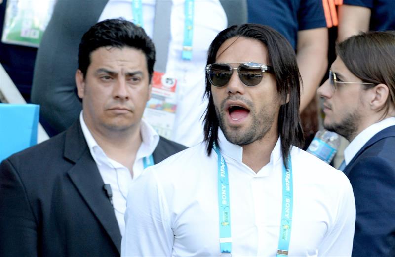 Falcao, de figura del Mundial a un hincha común en el Mineirao (Fotos)