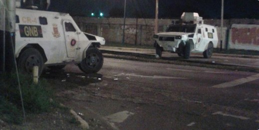 Reportan enfrentamiento entre GNB y manifestantes en Cabudare (Fotos)