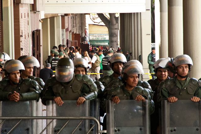 Así están los alrededores del Palacio de Justicia este #3J (Foto)