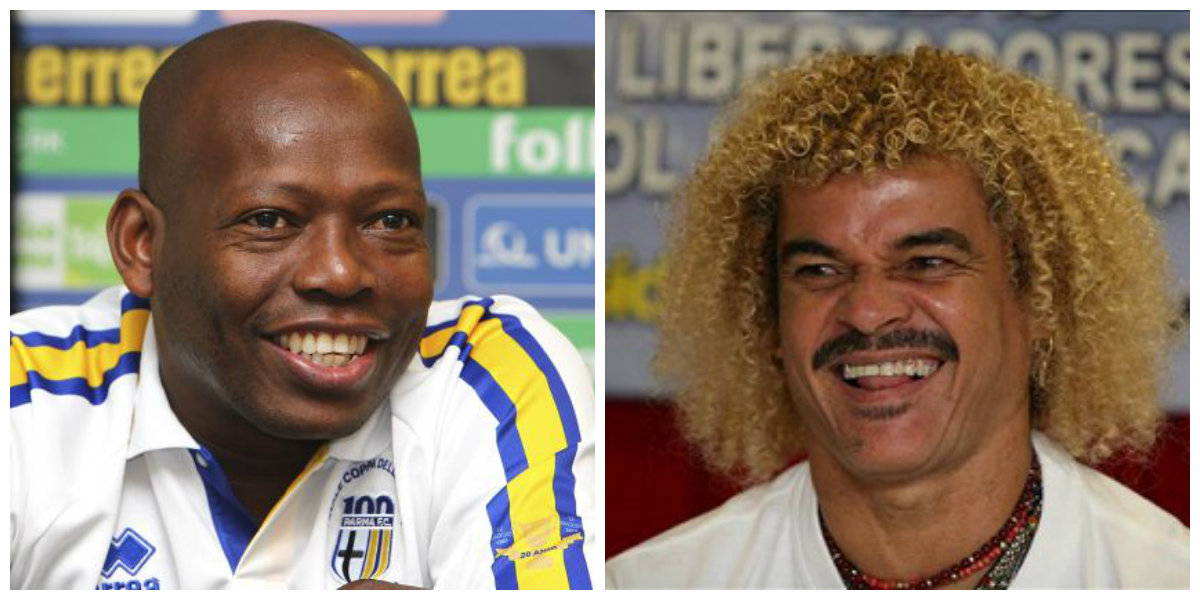 Valderrama y Asprilla, emocionados con el hito logrado por sus sucesores