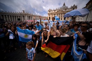 Una final de Mundial con un ojo puesto en el Vaticano (Fotos)