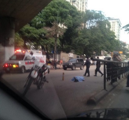 Reportan una persona fallecida en el elevado de Palo Verde (Foto)