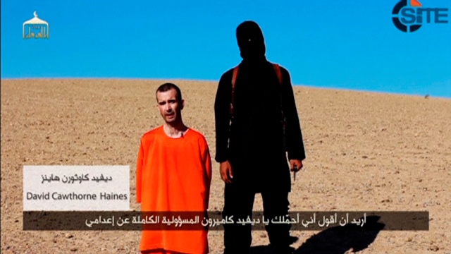 EEUU identificó a asesino de periodistas James Foley y Steven Sotloff