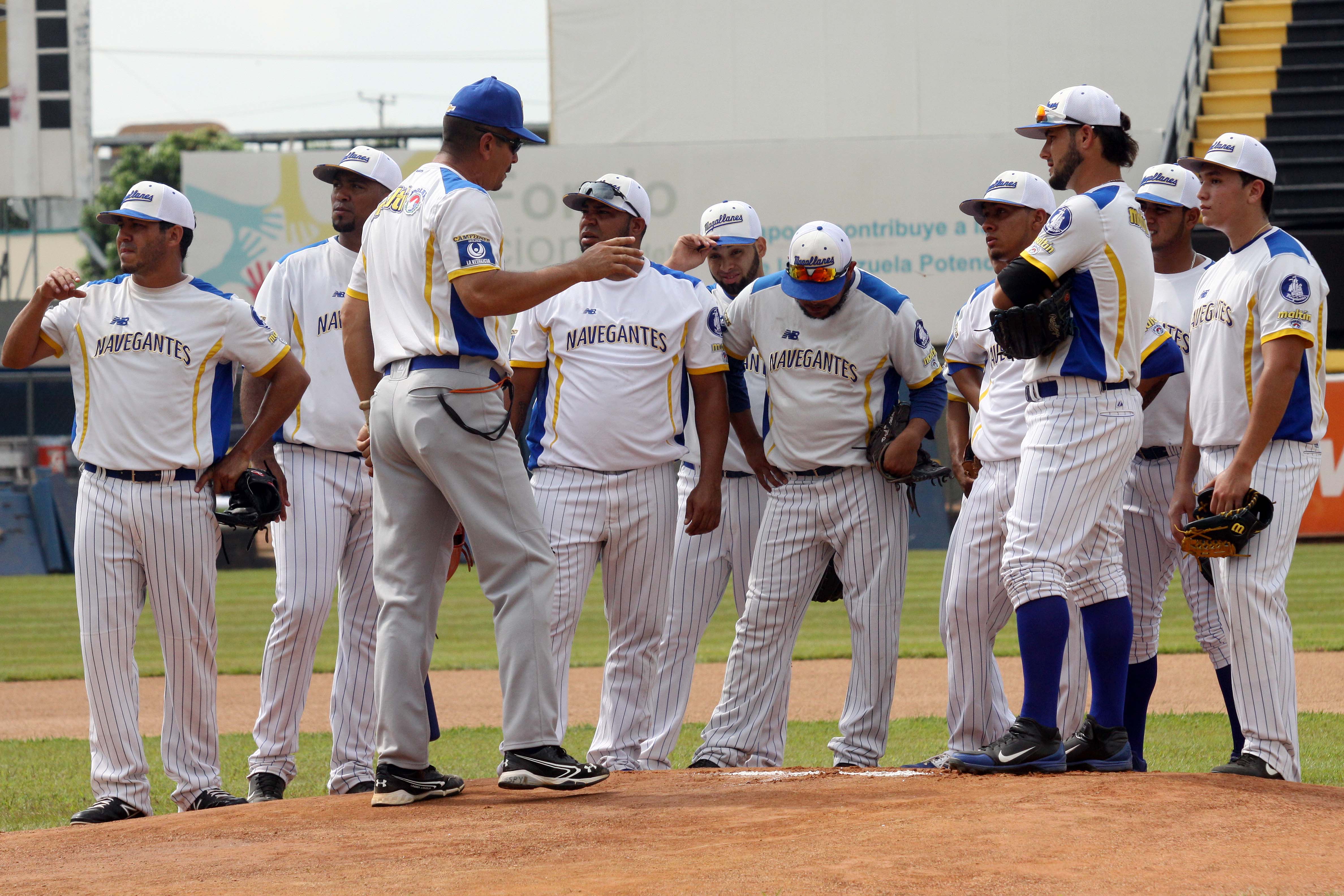 Navegantes del Magallanes ya empiezan a calentar motores (Fotos)