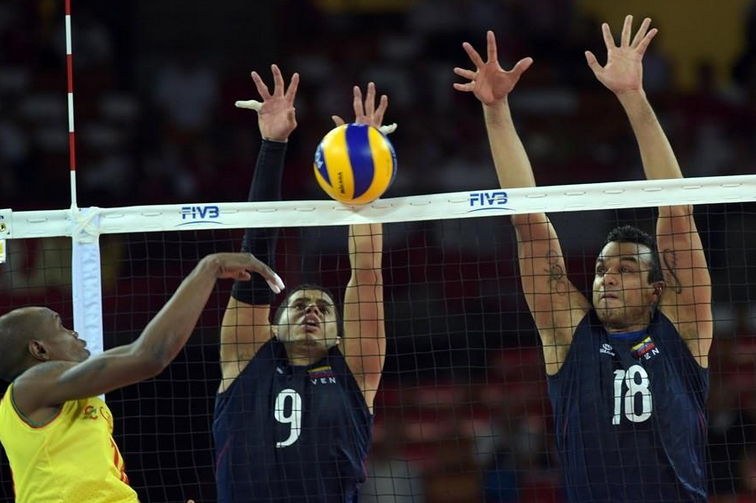 Venezuela cosecha primera victoria en el Mundial de Voleibol