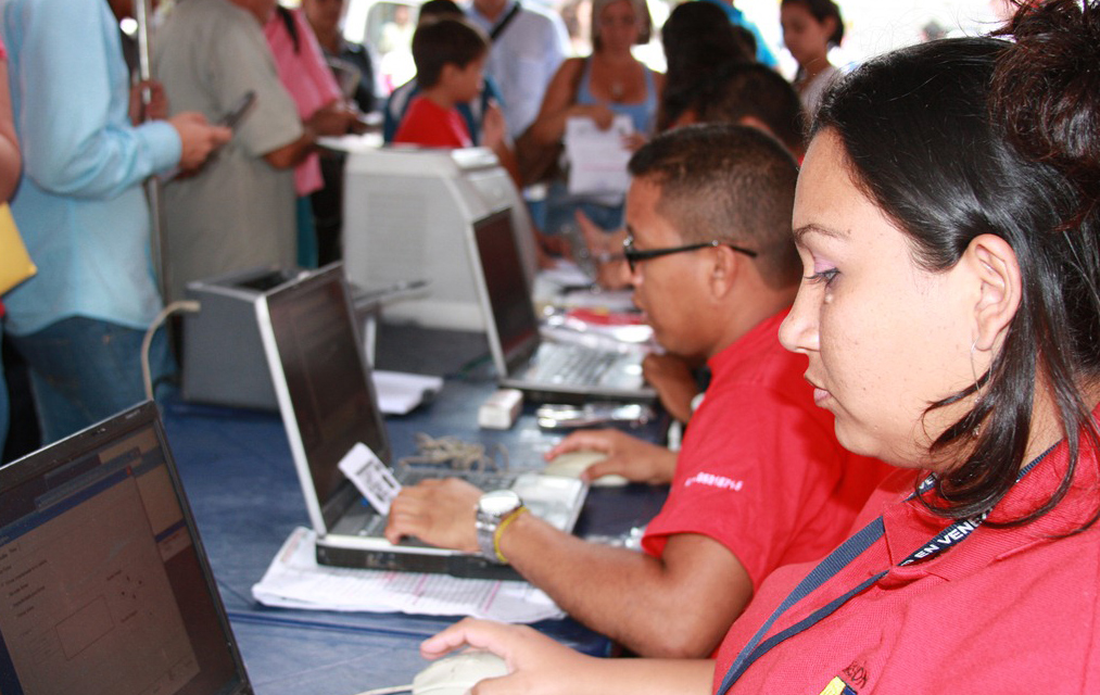 Activan este jueves operativos de cedulación en Caracas