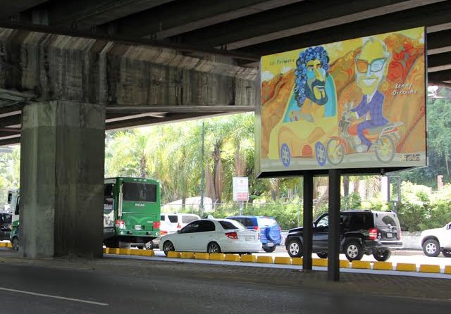 Caricaturas de @edoilustrado en el museo vial de Baruta (Fotos)