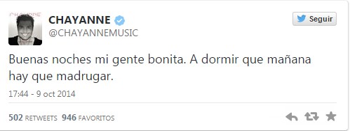 Mataron a Chayanne por Twitter