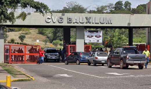 Seguirán de brazos caídos en CVG Bauxilum