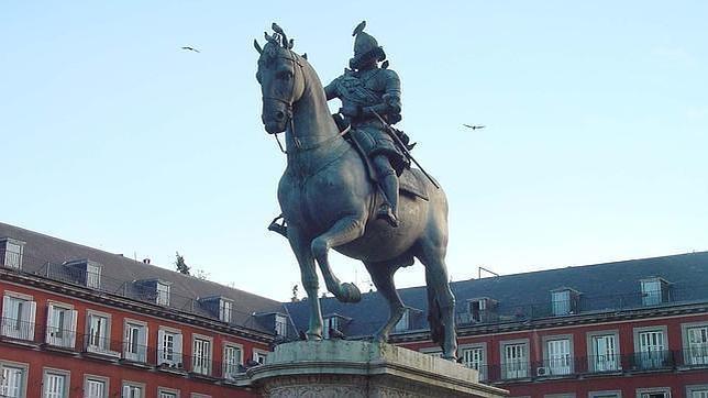 La Plaza Mayor de España estaba llena de huesos