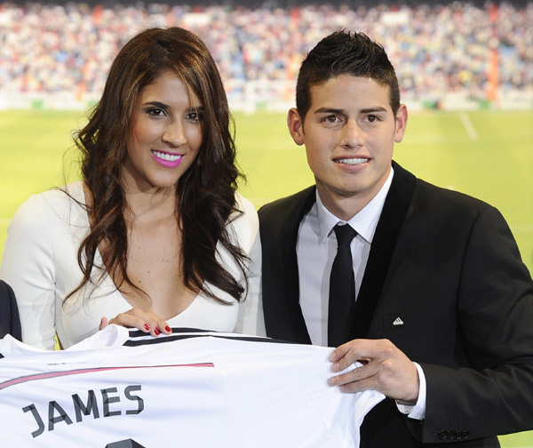 El esperado debut de la esposa de James Rodríguez