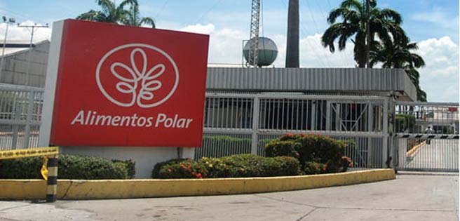 Paralizada producción de jugo y té en planta de Polar