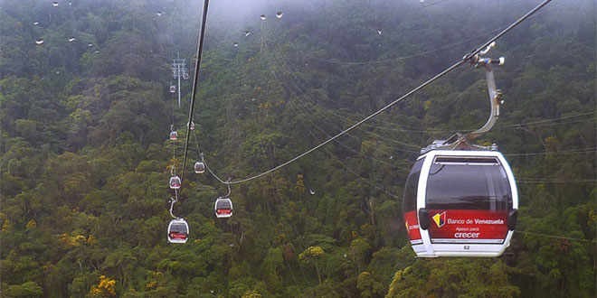 Teleférico Warairarepano reduce su horario por ahorro energético