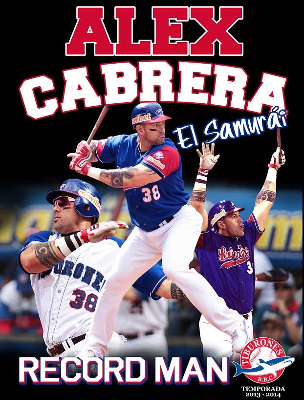 Recordando el cuadrangular 20 de Alex Cabrera para empatar a Baudilio Díaz