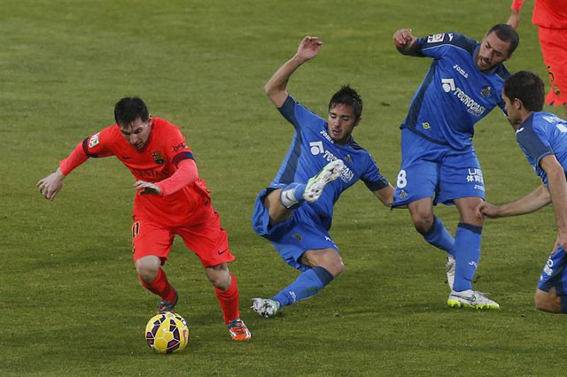 Barcelona igualó sin goles con el Getafe