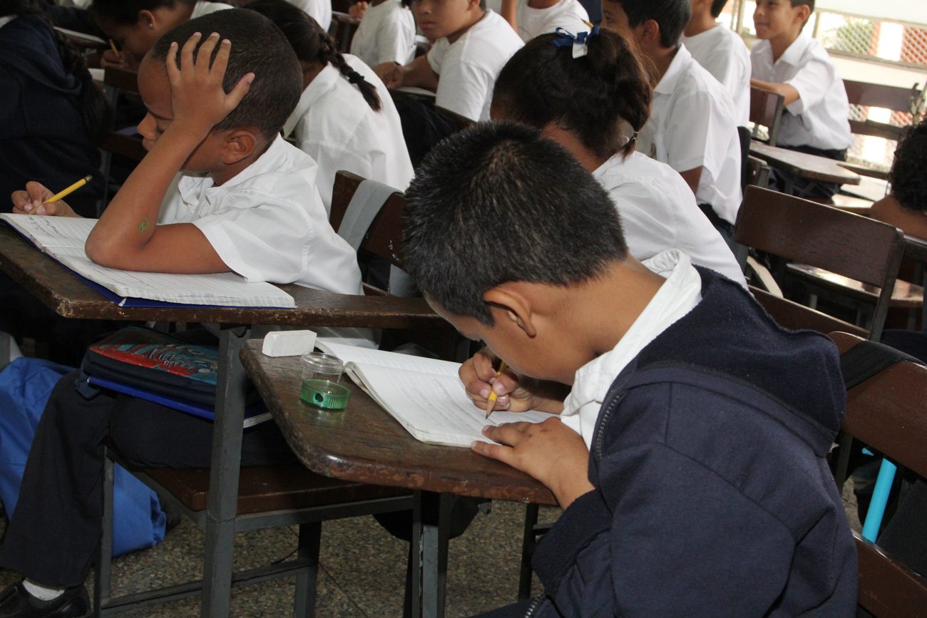 Inician actividades escolares en Baruta