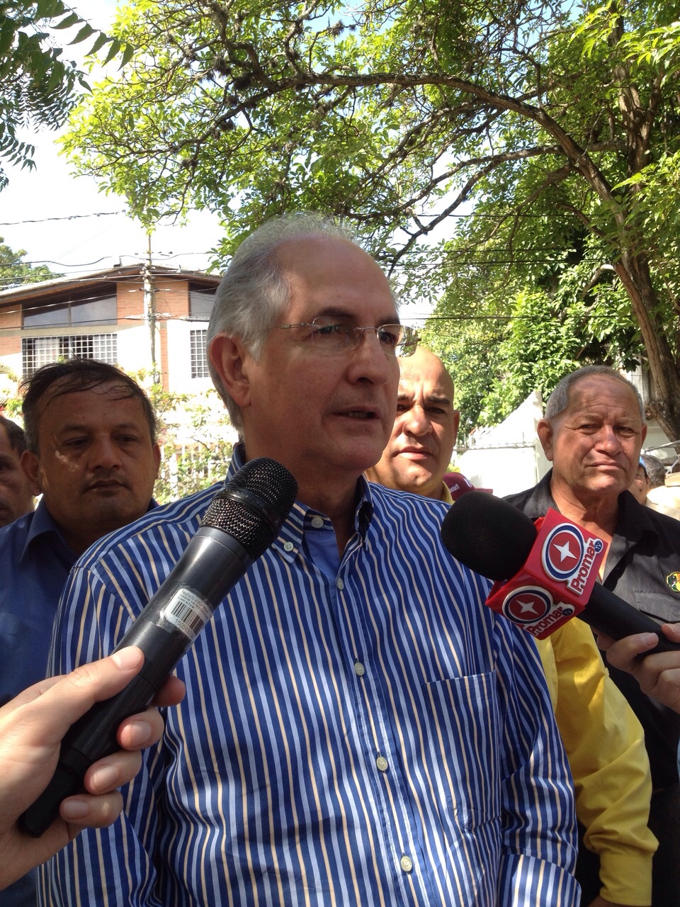 Ledezma: Con la intervención de la Divina Pastora, Venezuela puede salir bien librada de este trance