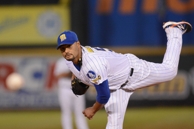 El lanzador venezolano, Johan Santana (Foto: AVS Photo Report)