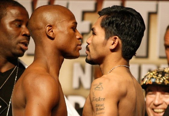 Mayweather Jr. y Pacquiao siguen sin firma de contrato, pero se ven en Miami