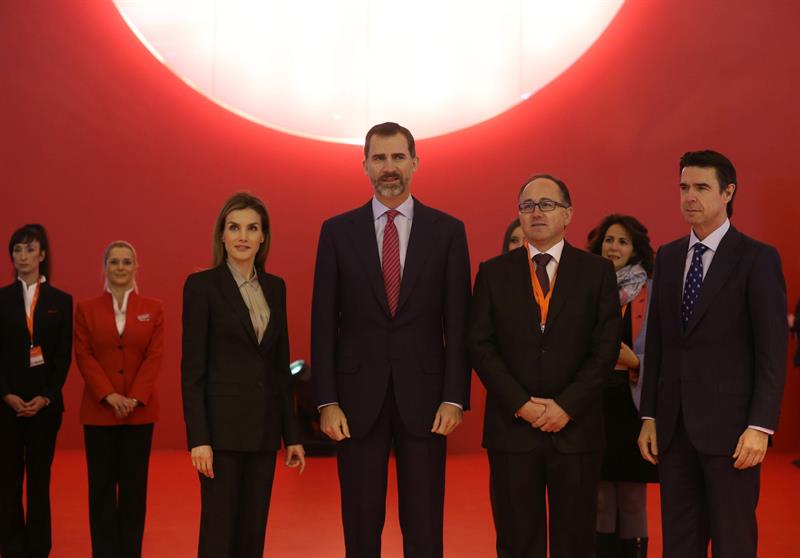 Los Reyes de España inauguran Fitur 2015