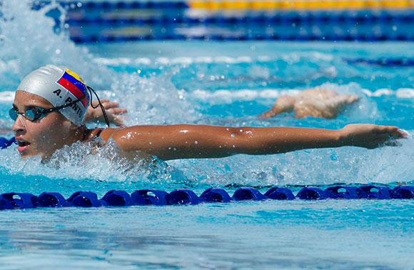 La Sirena de Maracay Andreína Pinto conquistó otra presea de oro