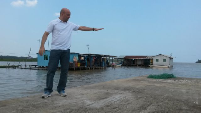 Freddy Paz: La población consume agua de lluvia en el Congo Mirador