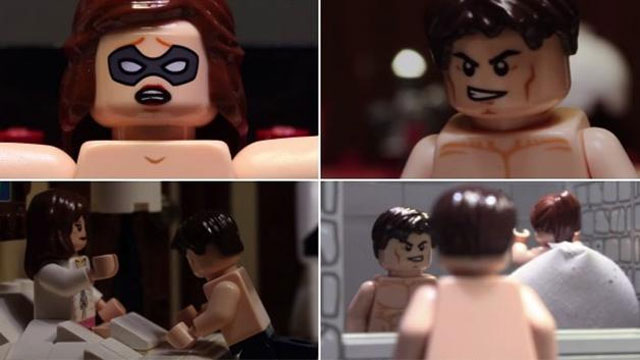 50 Sombras de Grey y su versión lego (video)