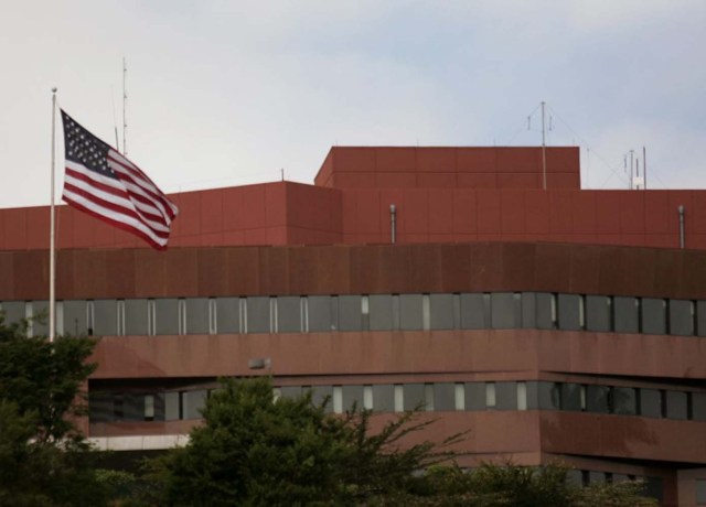 Imagen de archivo de la embajada de Estados Unidos en Caracas