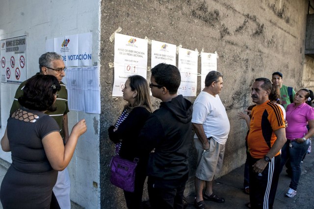 Centro de votación / Foto Archivo